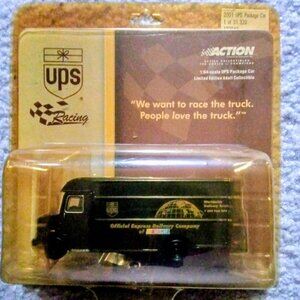 Action Performance NASCAR UPS Package Truck 1:64 Scale Limited Edition